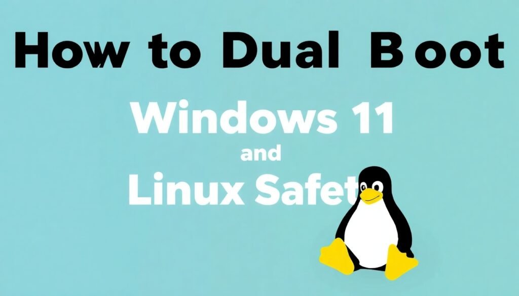 How to Dual Boot Windows 11 and Linux Safely (2025 Guide)