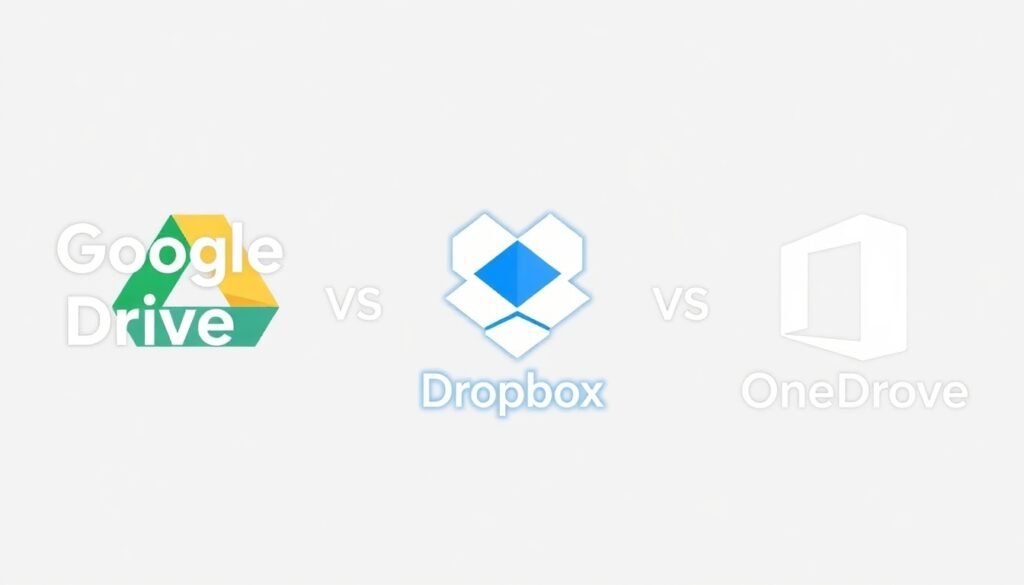Cloud Storage Showdown: Google Drive vs Dropbox vs OneDrive (2025)